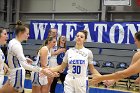 WBBall vs JWU  Wheaton College women's basketball vs Johnson & Wales University. - Photo By: KEITH NORDSTROM : Wheaton, basketball